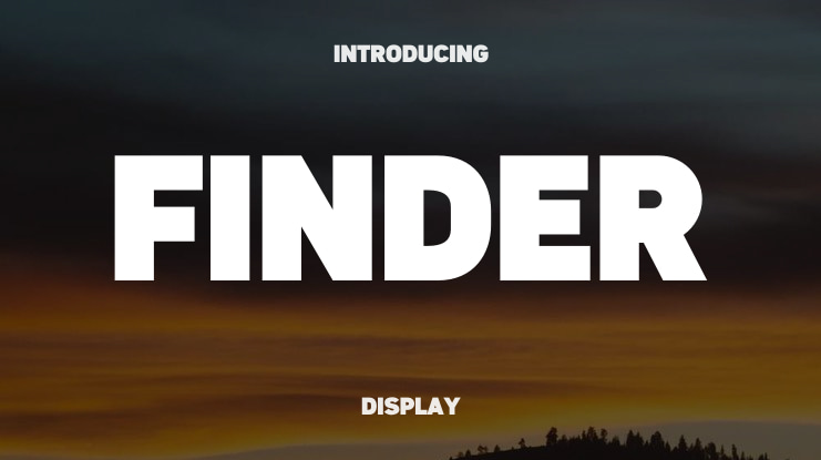 Finder Font