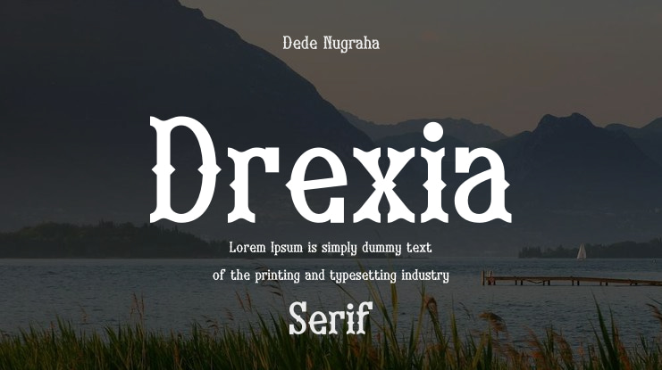 Drexia Font