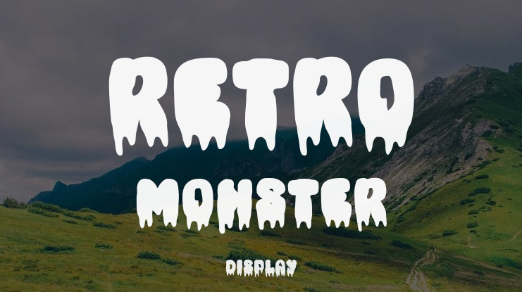 Retro Monster Font