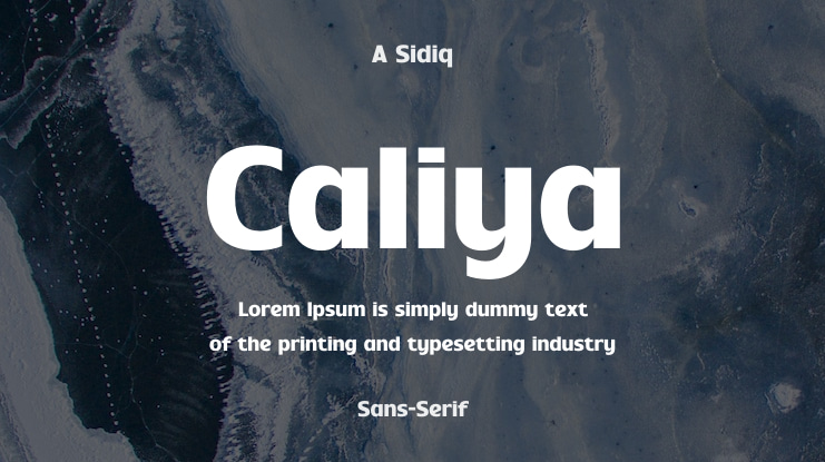 Caliya Font