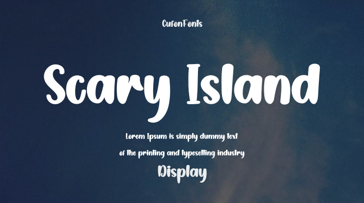 Scary Island Font