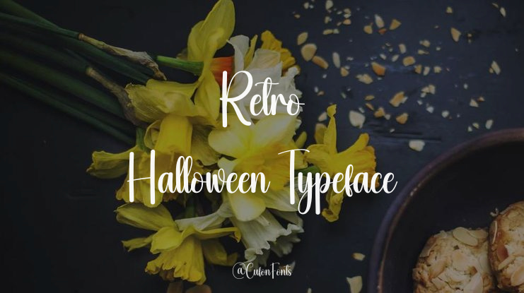 Retro Halloween Font