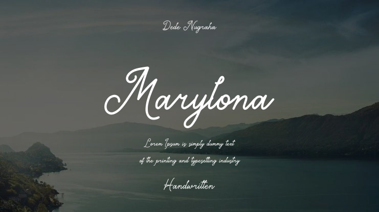Marylona Font