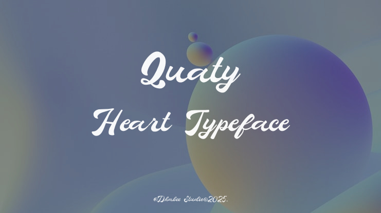 Quaty Heart Font