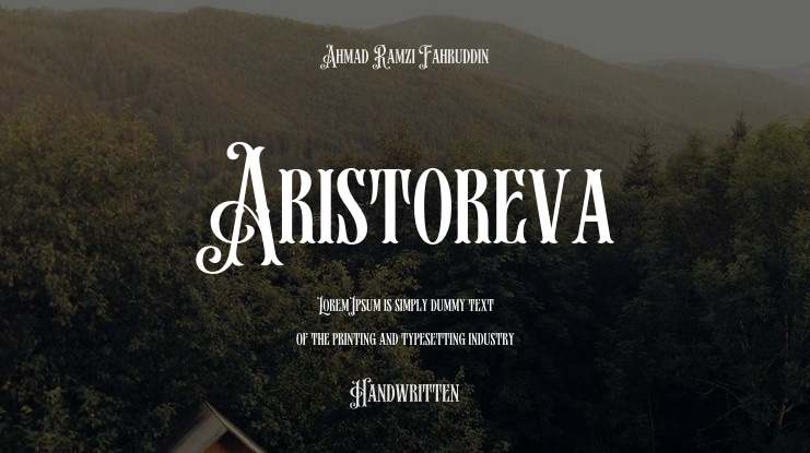 Aristoreva Font