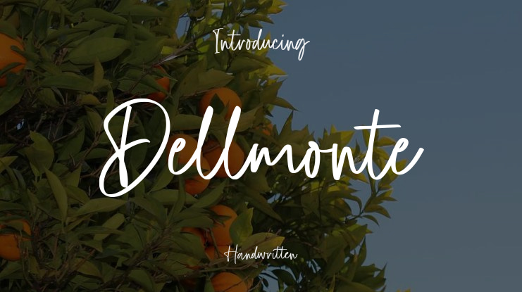 Dellmonte Font