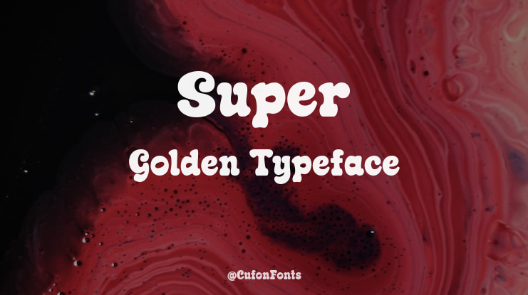 Super Golden Font