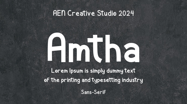 Amtha Font
