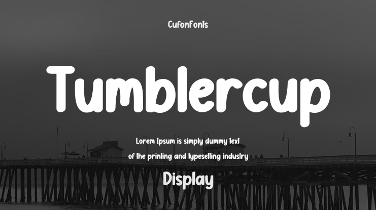 Tumblercup Font