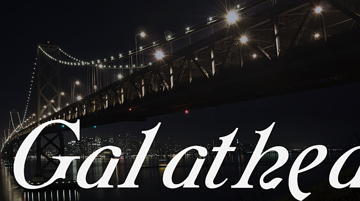 Galathea Font