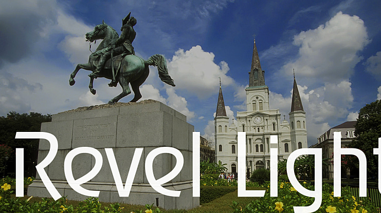 Revel Light Font