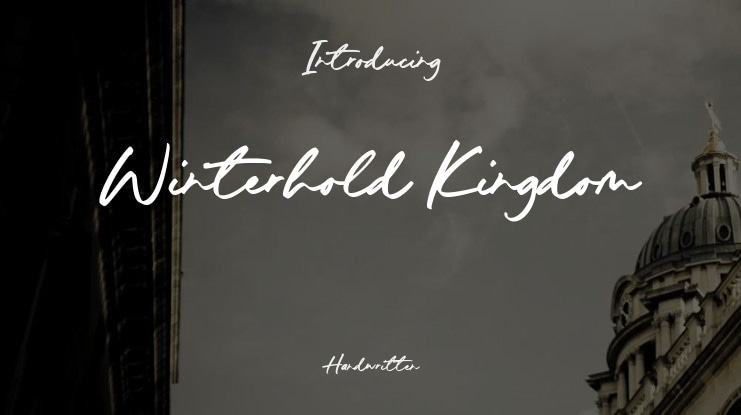 Winterhold Kingdom Font