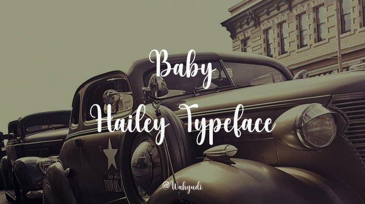 Baby Hailey Font