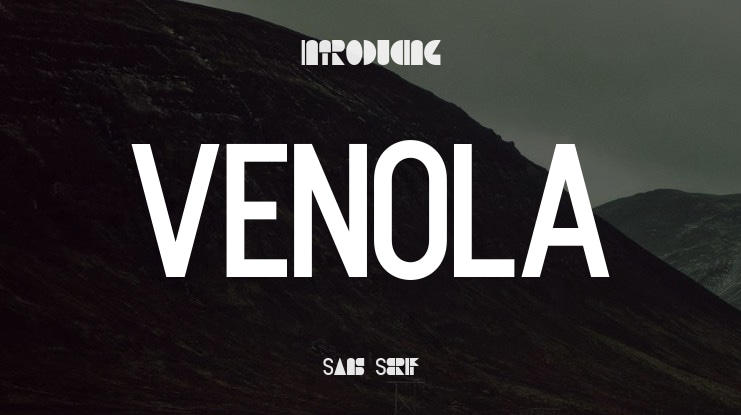VENOLA Font