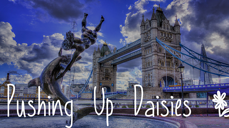 Pushing Up Daisies * Font