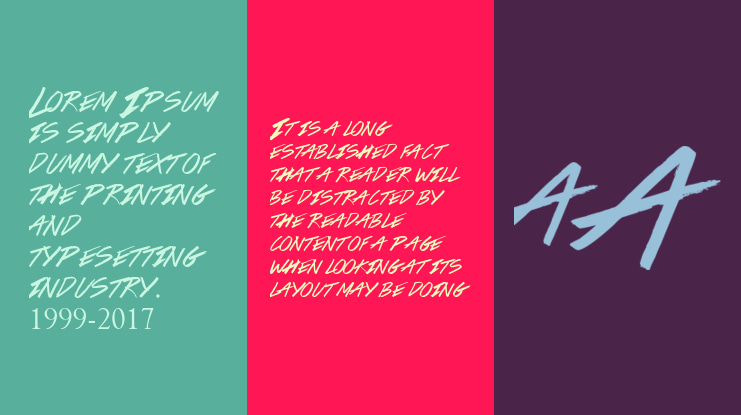 Colors Of Autumn Font