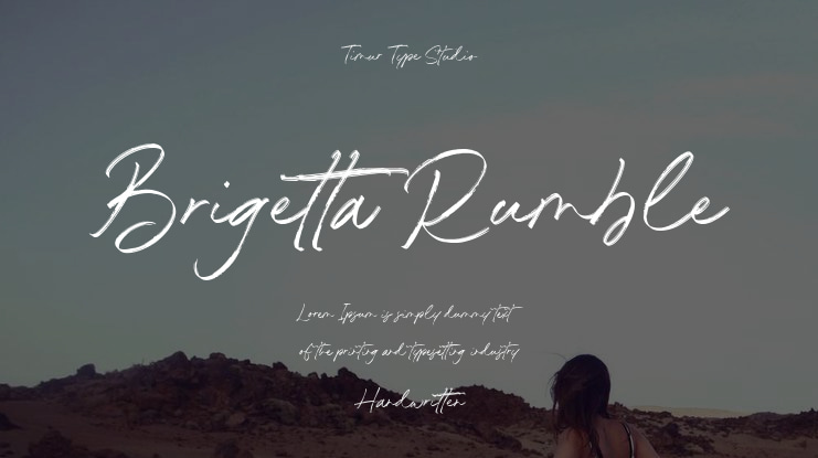 Brigetta Rumble Font