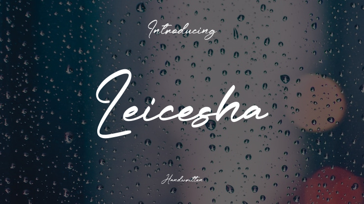 Leicesha Font