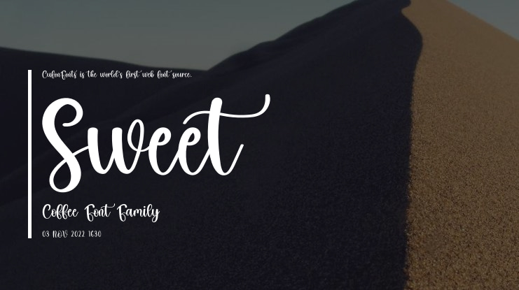 Sweet Coffee Font