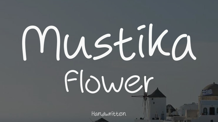 Mustika Flower Font