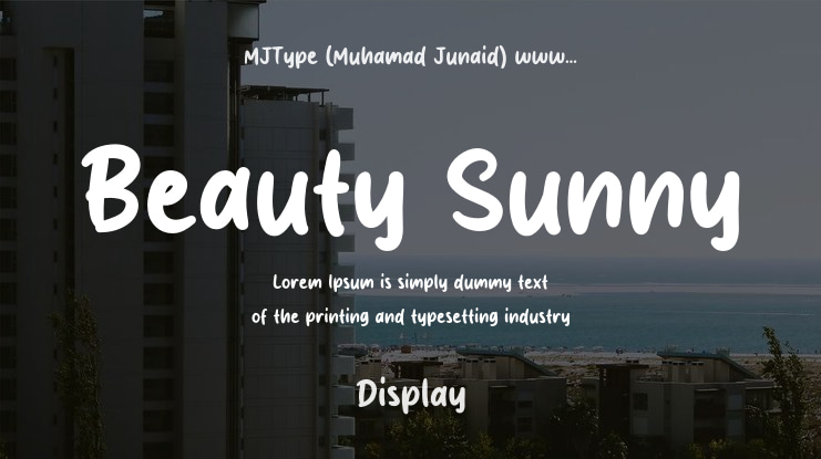 Beauty Sunny Font
