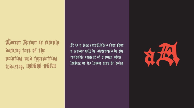 Gothic Marriage Font