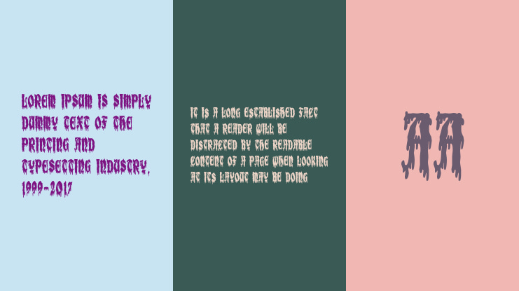 Extreme Bloody Gothic Font