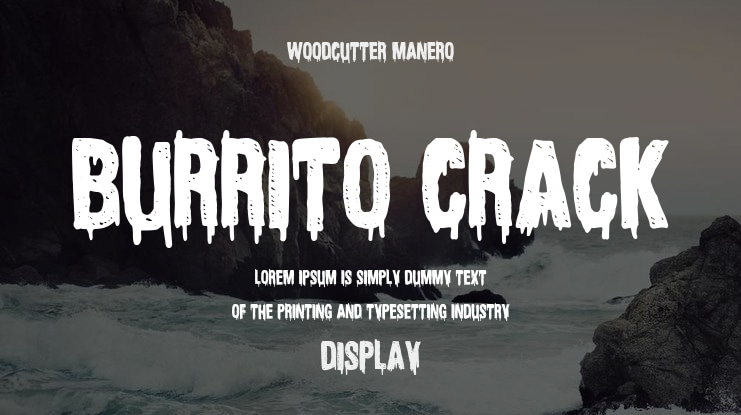 Burrito Crack Font