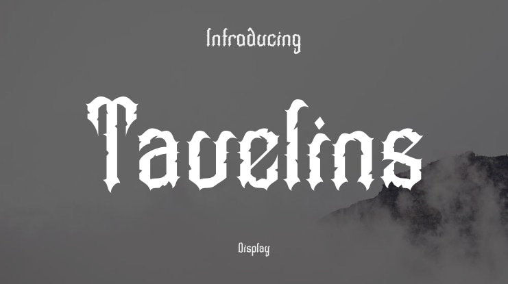 Tavelins Font