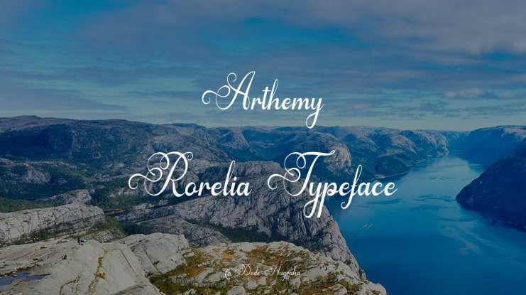 Arthemy Rorelia Font Family
