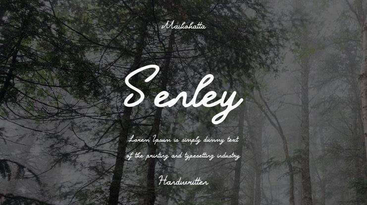 Senley Font