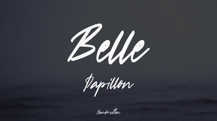 Belle Papillon Font