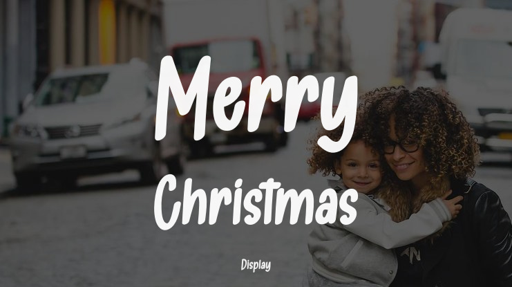 Merry Christmas Font