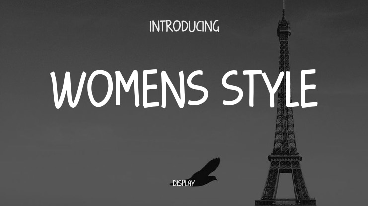 Womens Style Font