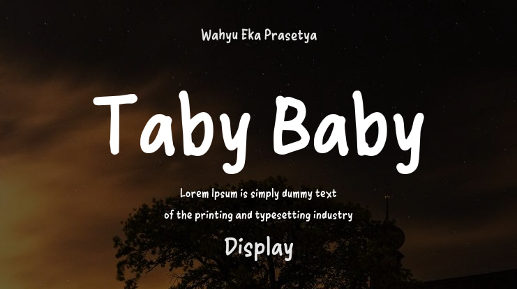 Taby Baby Font