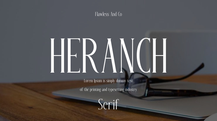HERANCH Font