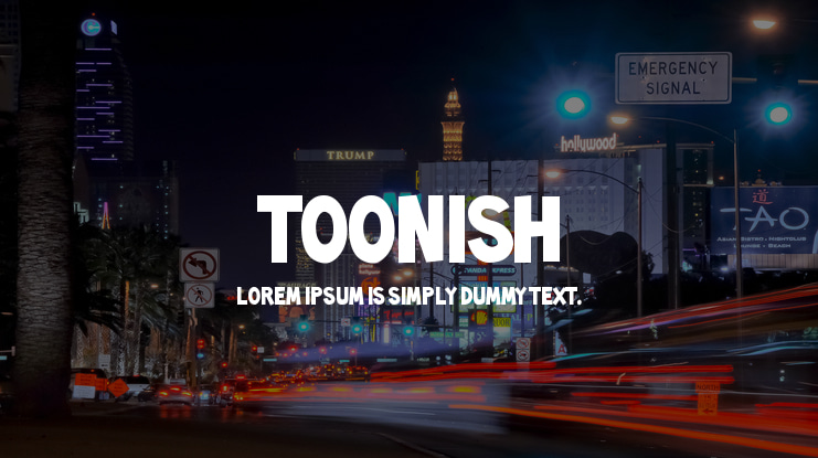 Toonish Font