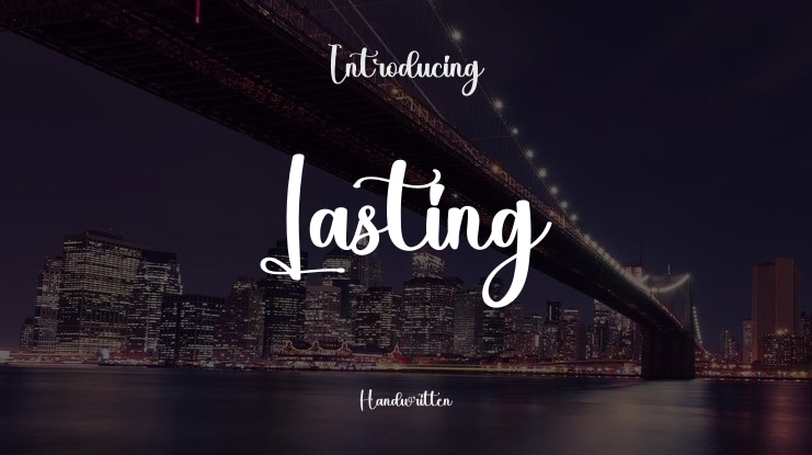 Lasting Font