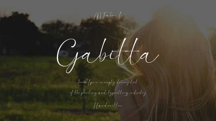 Gabitta Font