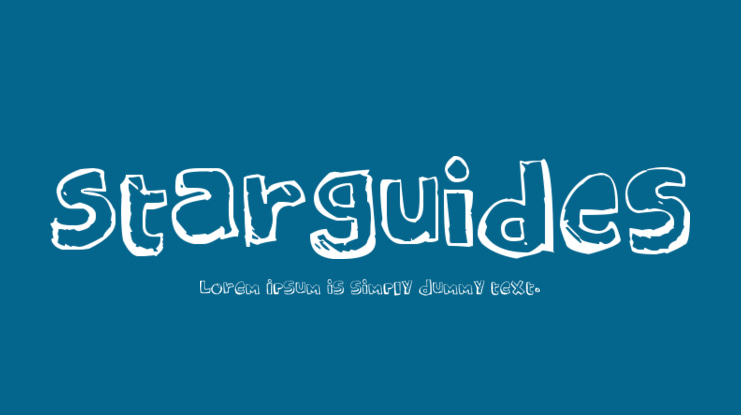 Starguides Font