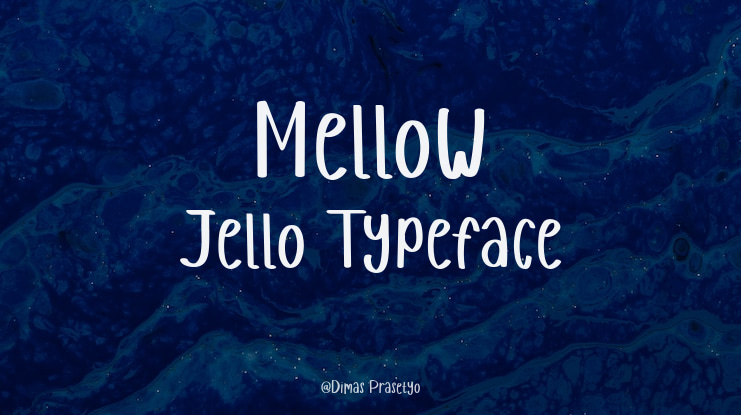 Mellow Jello Font