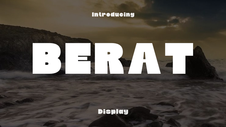BERAT Font
