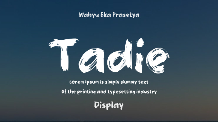 Tadie Font