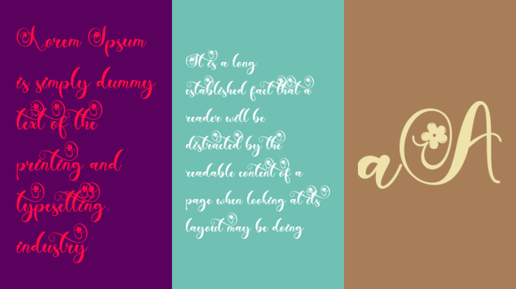 Beauty Anethya Font