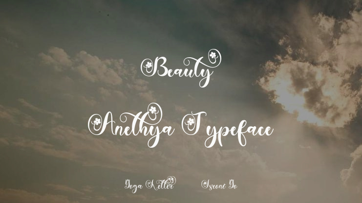 Beauty Anethya Font