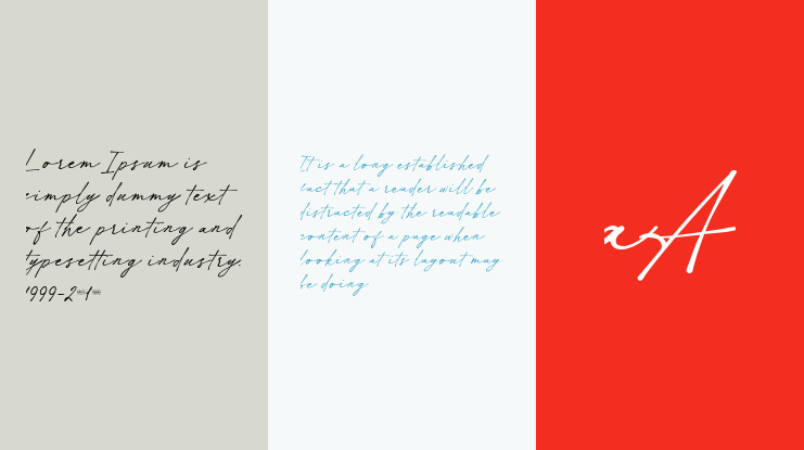 Sigmature_Trial Font