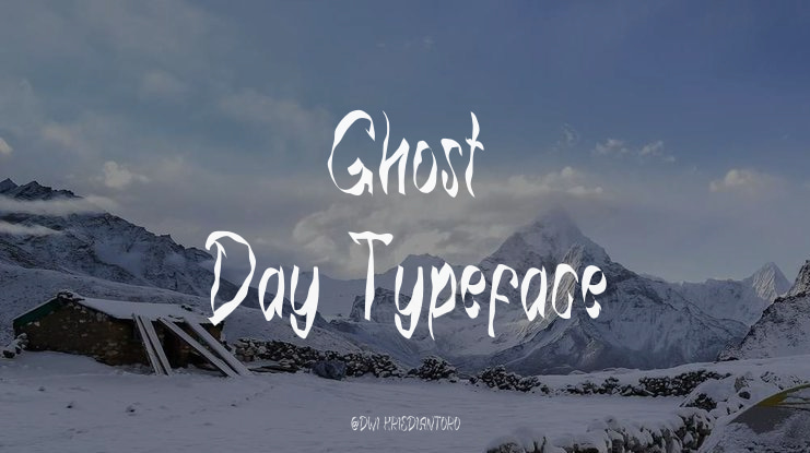 Ghost Day Font