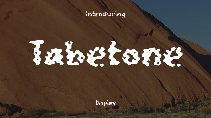 Tabetone Font