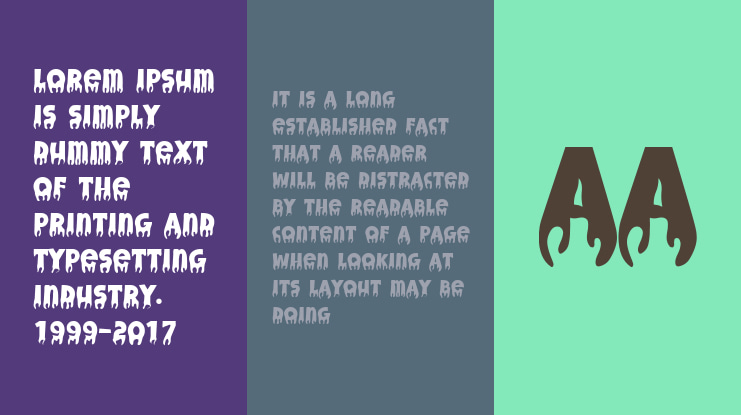 Handwriting Blood Font