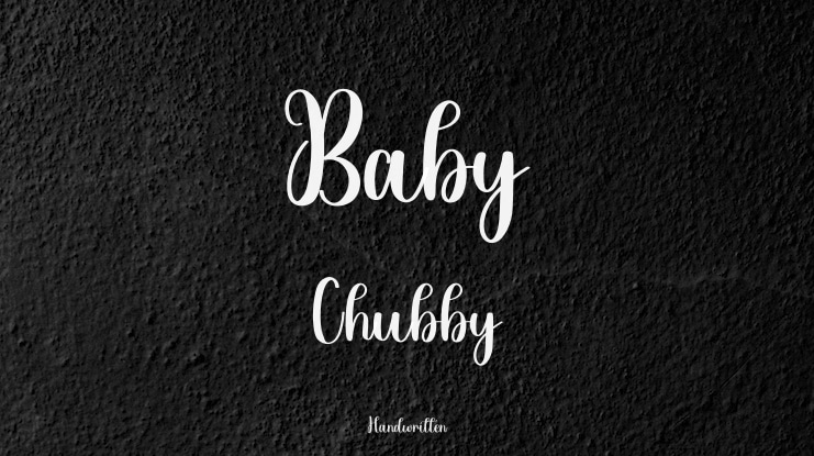 Baby Chubby Font